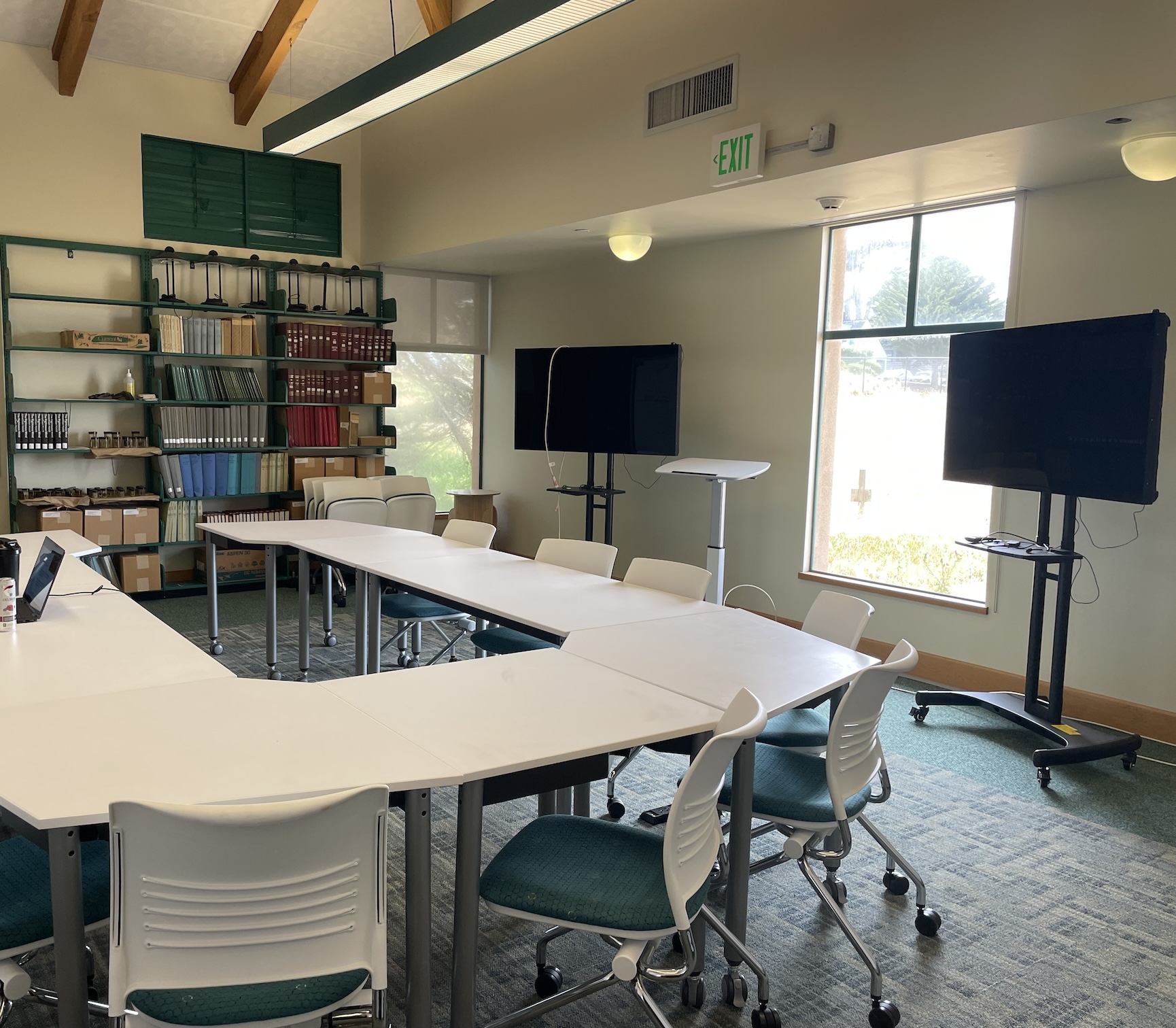 Room Hopkins Miller Library Flex Space